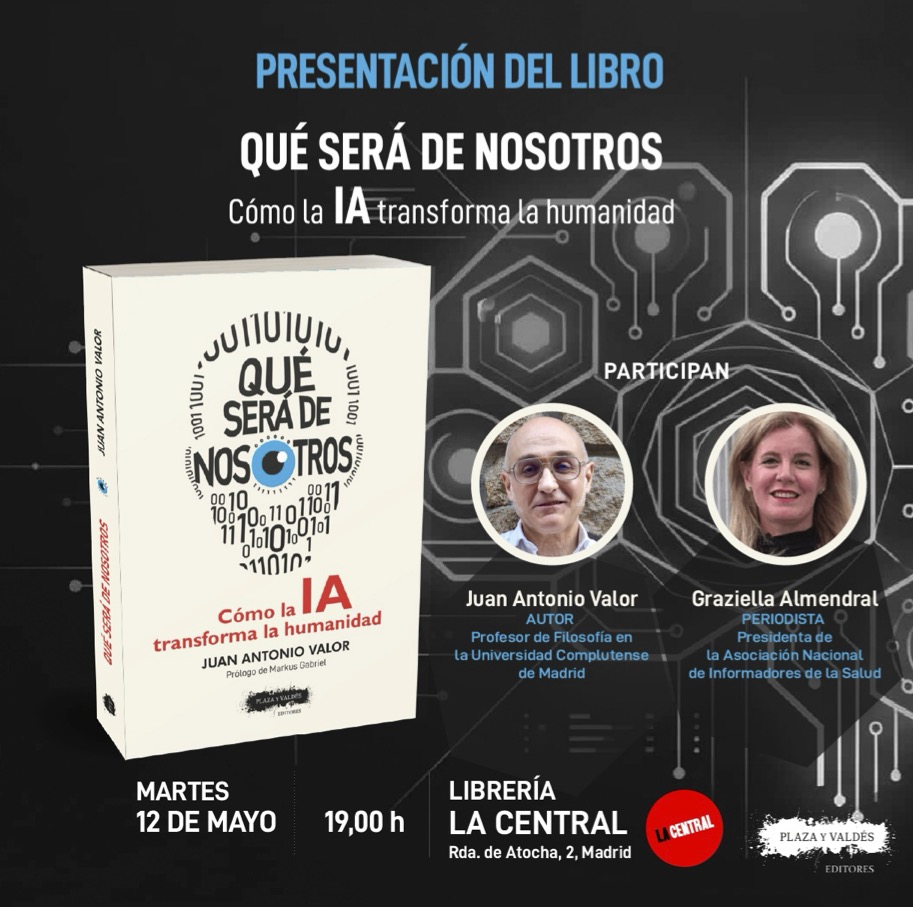  Presentación del libro "Qué será de nosotros. Cómo la IA transforma la humanidad"